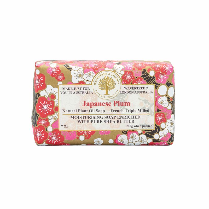Wavertree Japanese Plum Soap Bar - 7 oz