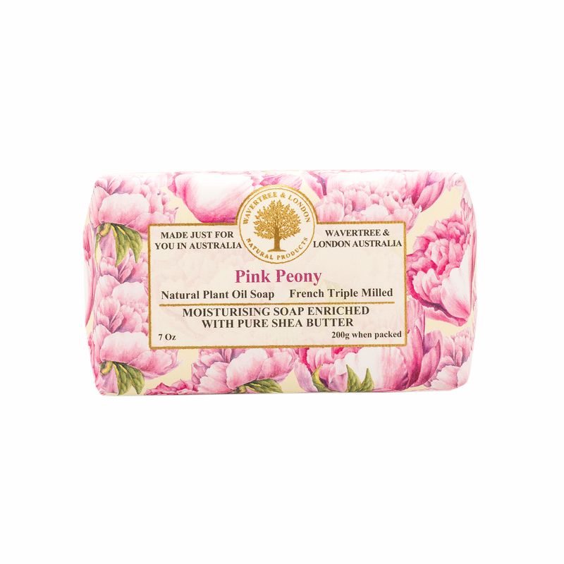 Wavertree Pink Peony Soap Bar - 7 oz