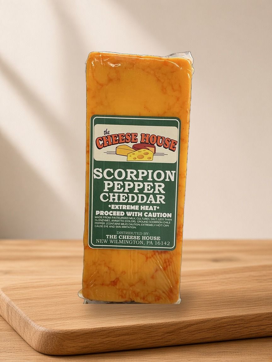 Scorpion Pepper Cheddar - 8 oz