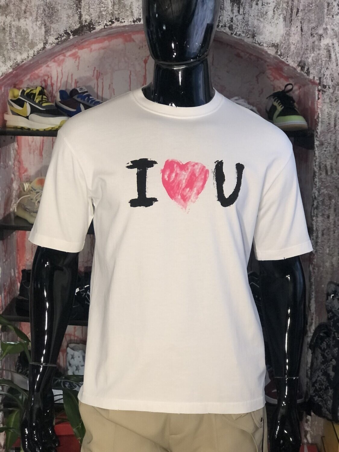 balenciaga i love you t shirt