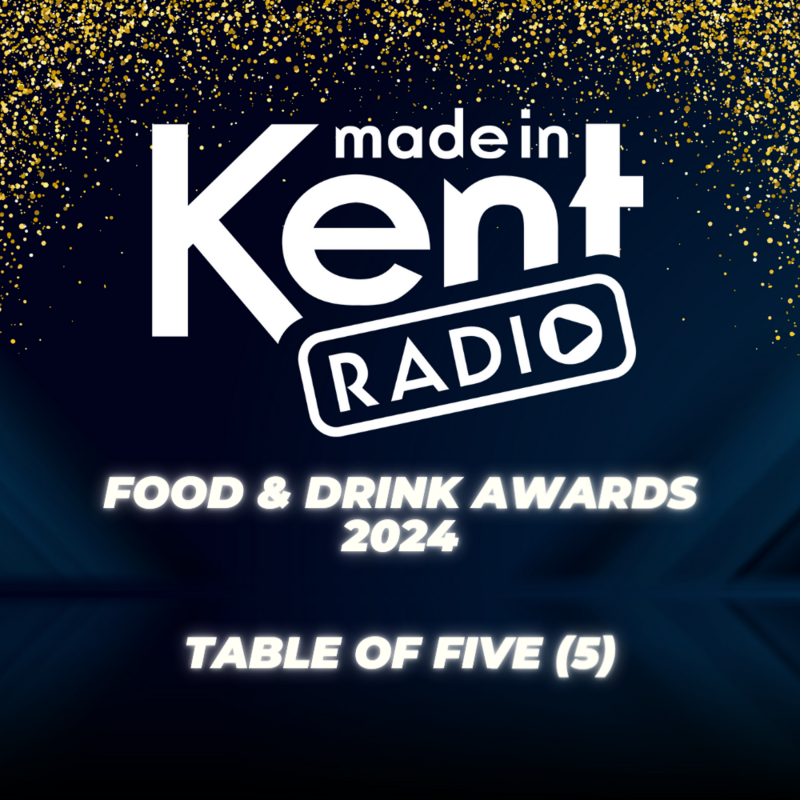 Food & Drink Awards Table of 5 - £350+vat