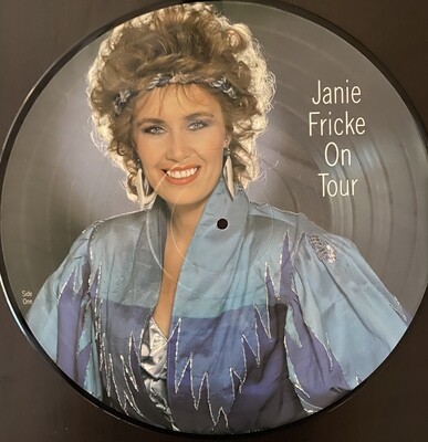 Janie Fricke On Tour Picture Disk Vinyl Album
