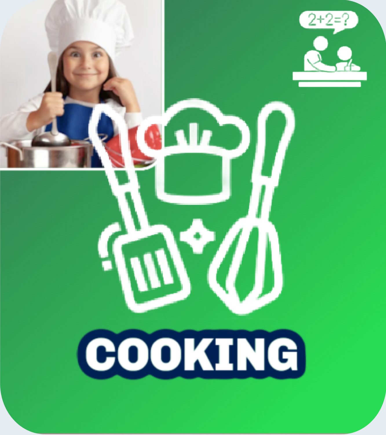 Cooking Club + 3 Days/Wk Of Online-Homework Help: 1 Student (WO081224)