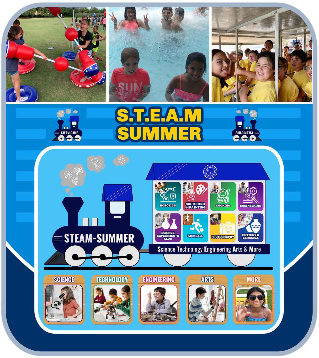 2025 STEAM: 1 Student (Full 6 Weeks - AM And PM Sessions)
