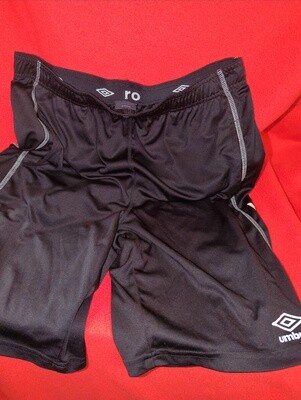 MEN'S L UMBRO BLACK SHOR MEN'S L UMBRO BLACK SHOR