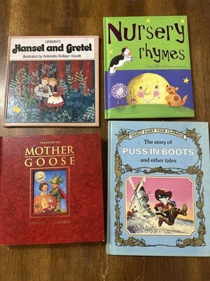 4 Fairytale books