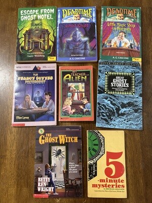 8 Mystery books