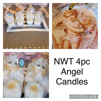 NWT 4pc Angel Candles