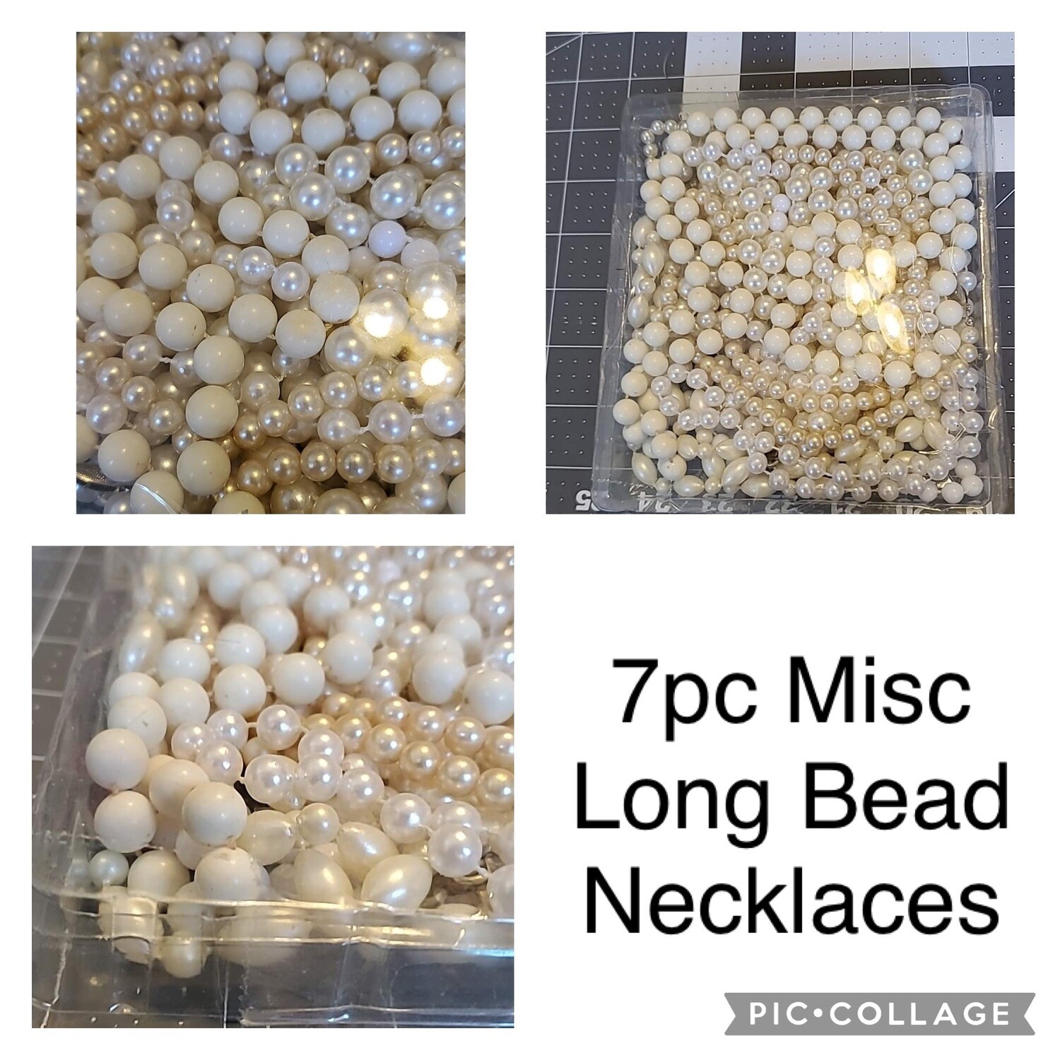 7pc Misc Long Bead