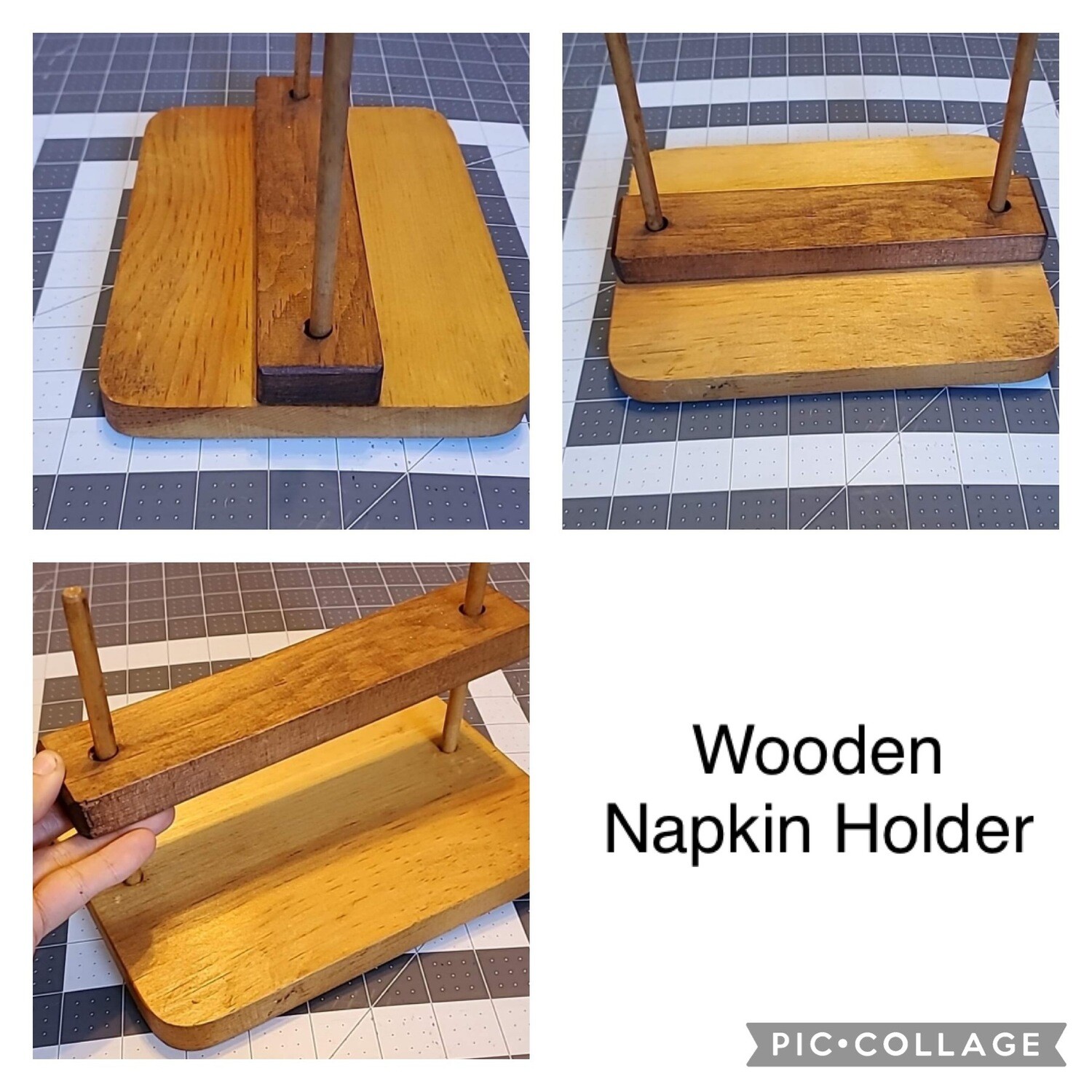 Wooden Napkin Holder
