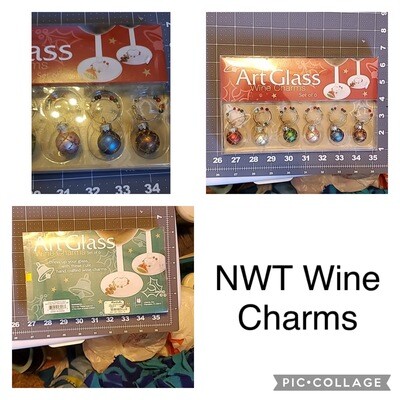 NWT Wine Charms