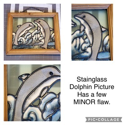 Stainglass Dolphin