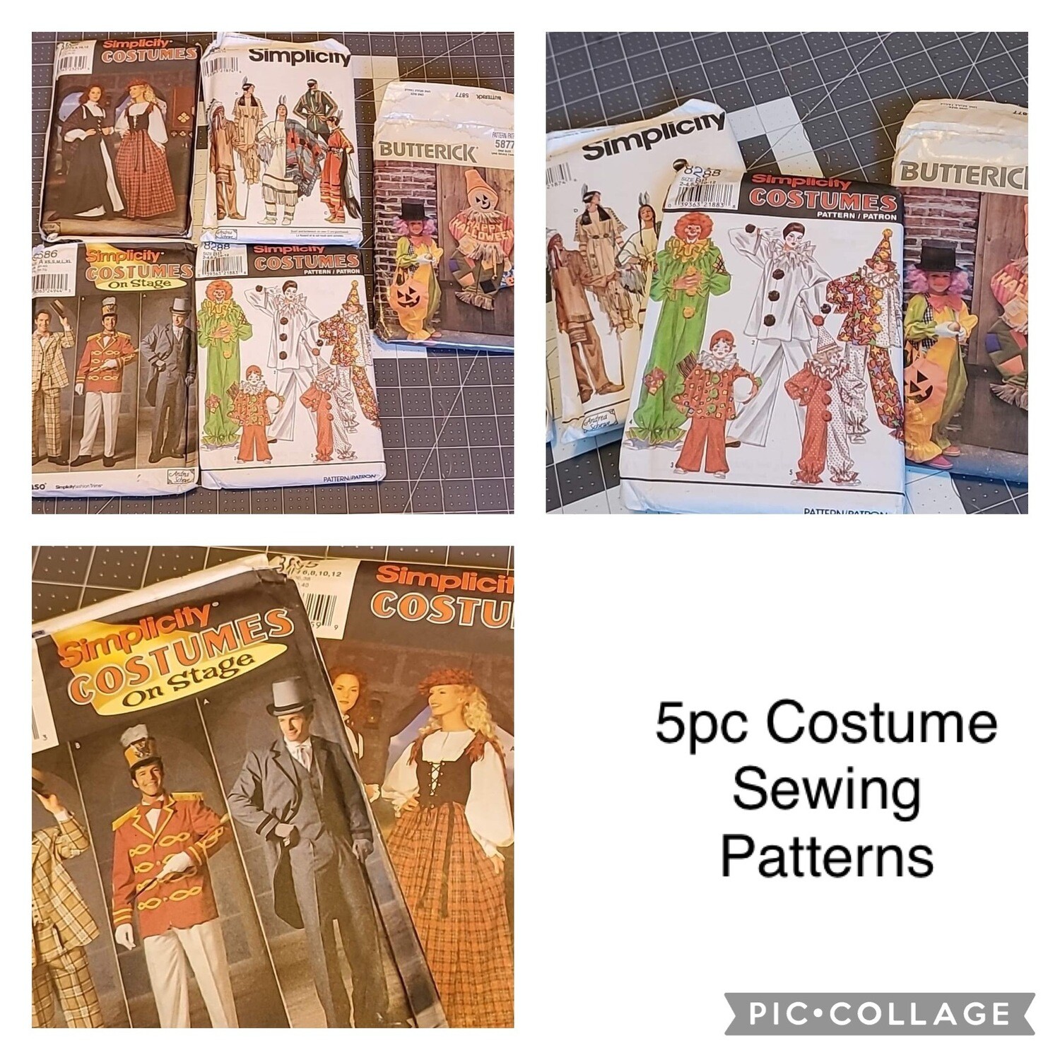 5pc Costume Sewing