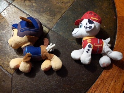Paw Patrol stuffed toys