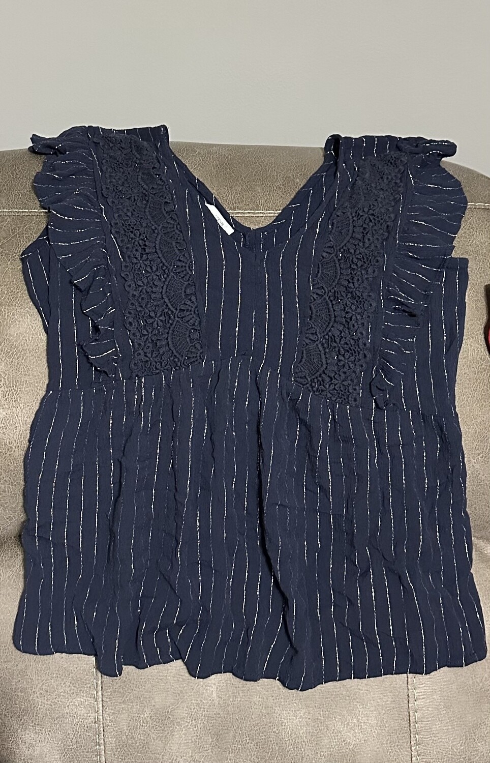 Maurices blue striped