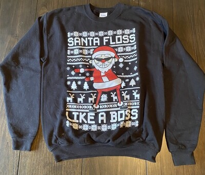 Santa Floss Black SW EUC