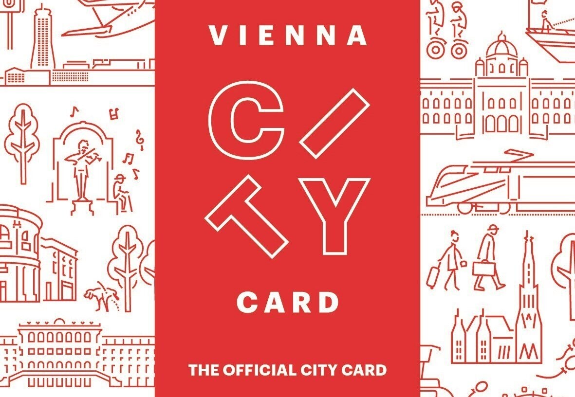 Vienna City Card, 72H, Adulti (1 bambini 0-14 incl.) - - BIGLIETTO MATERIALE