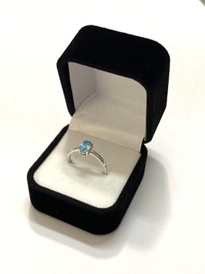 Lab Grown Spinel solitaire ring