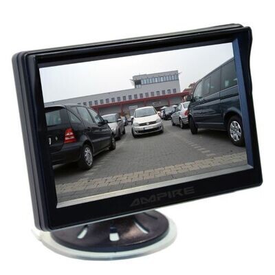 Automašīnas TFT-LCD monitors ar 5 collu ekrānu Ampire RVM051 5