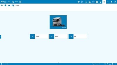 JALTEST SOFT TRUCK SELECT - programmatūra atsevišķu kravas automašīnu marku diagnostikai