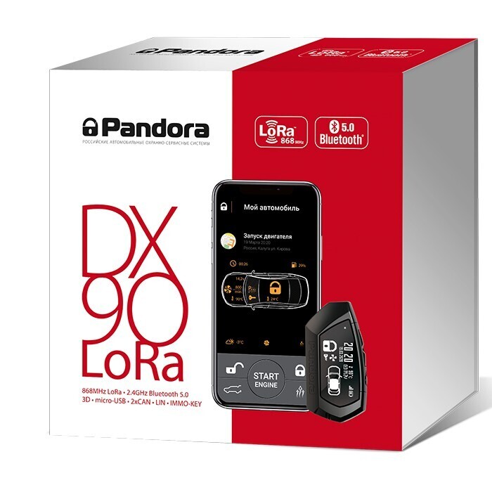 PANDORA LIGHT PRO V2 2-way car alarm