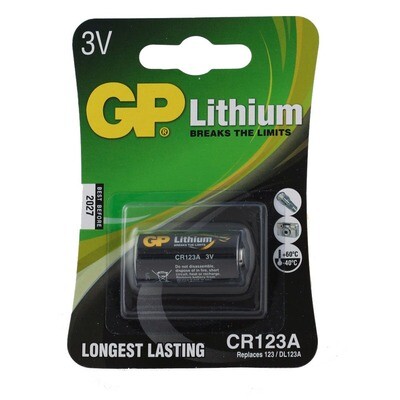 CR123A GP baterija