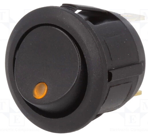 ON-OFF slēdzis ar indikāciju SCI R13-112B2-02-BBY