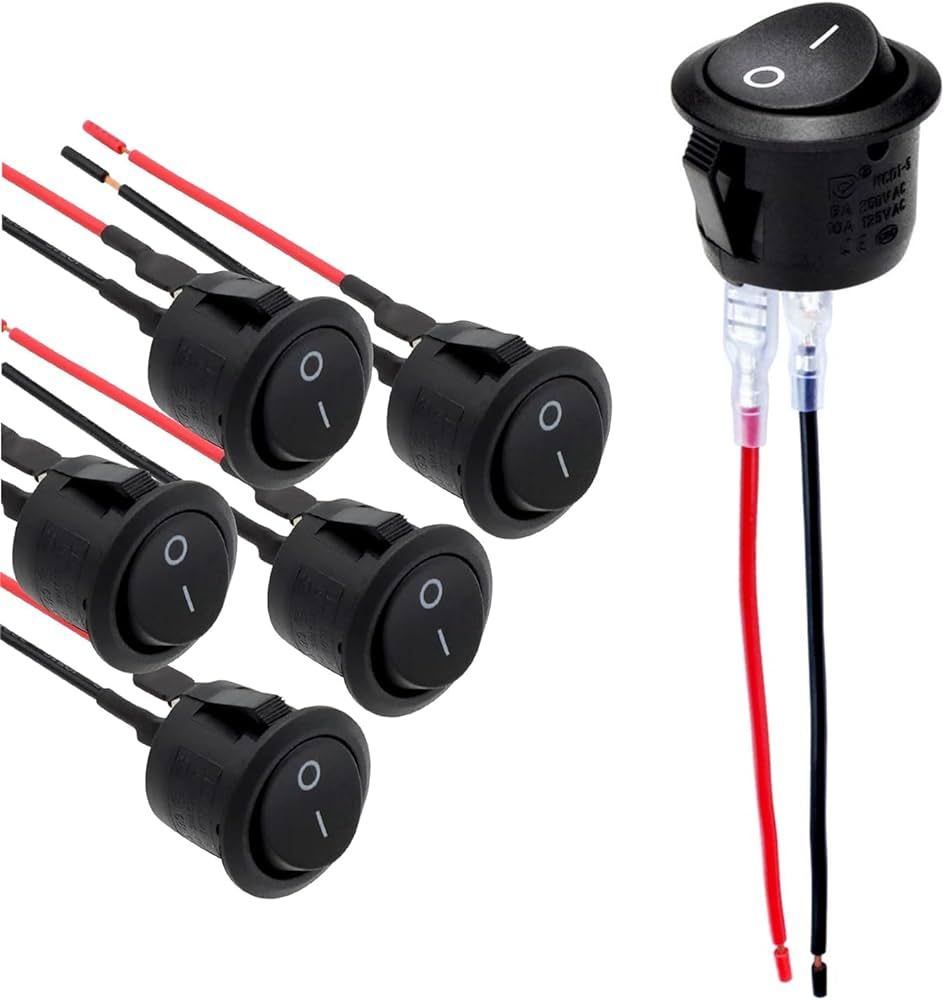 Mini ON-OFF slēdzis KC01-2