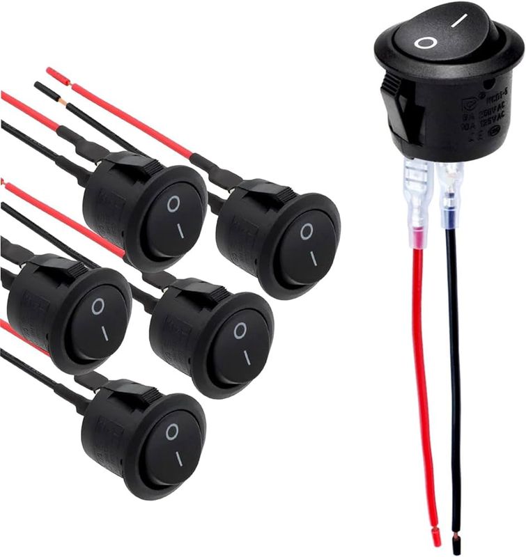Mini ON-OFF slēdzis KC01-2