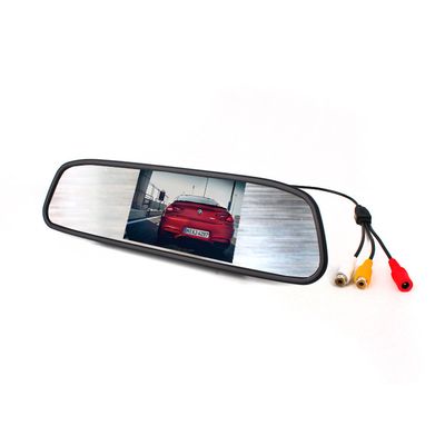 Automašīnas TFT-LCD monitors/spogulis ar 4.3 collu ekrānu