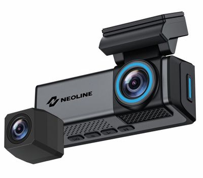 NEOLINE FLASH 2K DUAL – 2K QHD videoreģistrators ar Wi-Fi un divam kamerām