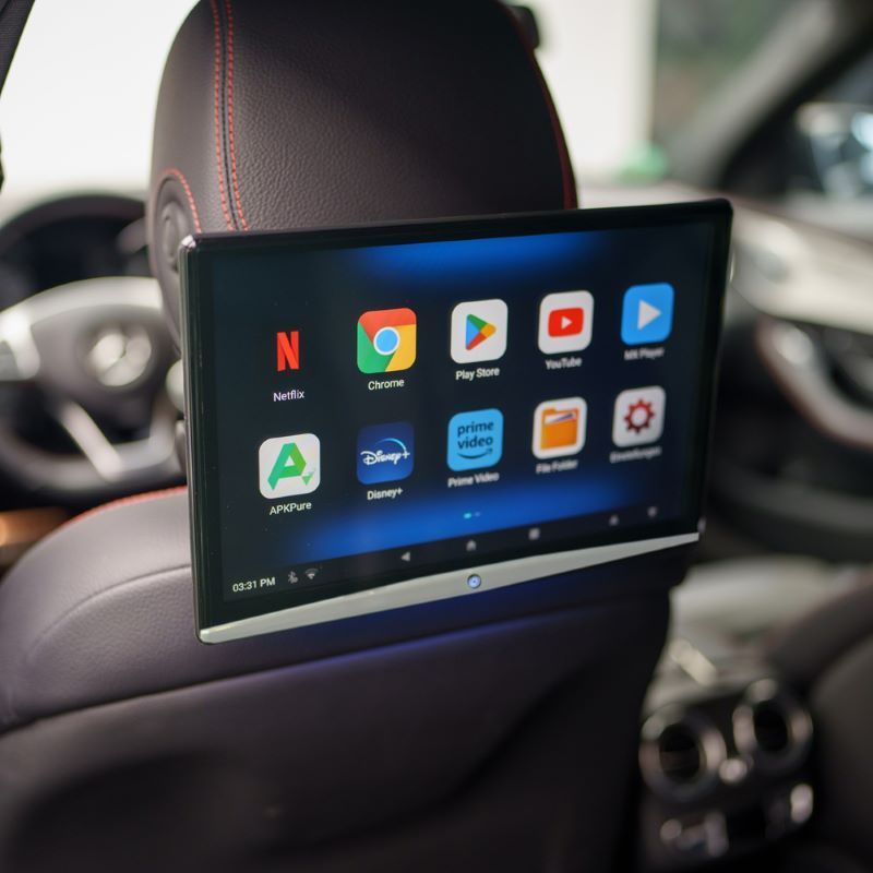 AMPIRE AMX125 12.4" Android monitors aizmugurējiem pasažieriem