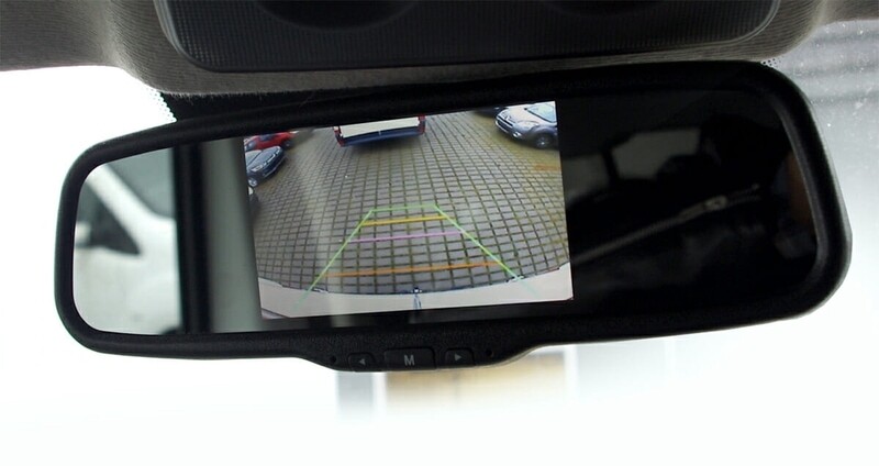 Automašīnas TFT-LCD monitors/spogulis ar 5 collu ekrānu Secure 5MD2 5"