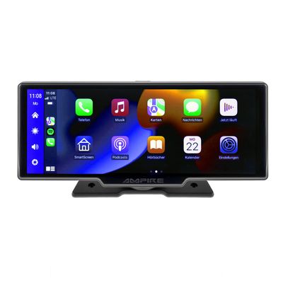 AMPIRE CPM103 – Full HD videoreģistrators/kameras monitors ar CarPlay/Android Auto AMPIRE CPM103 – Full HD videoreģistrators/kameras monitors ar CarPlay/Android Auto