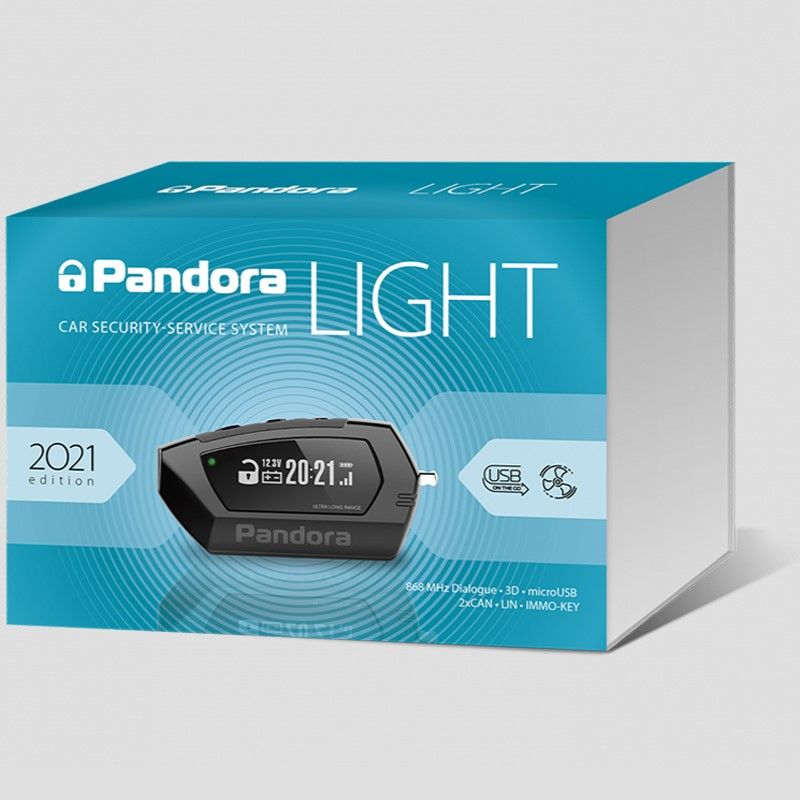 Pandora LIGHT V3 2-way car alarm system