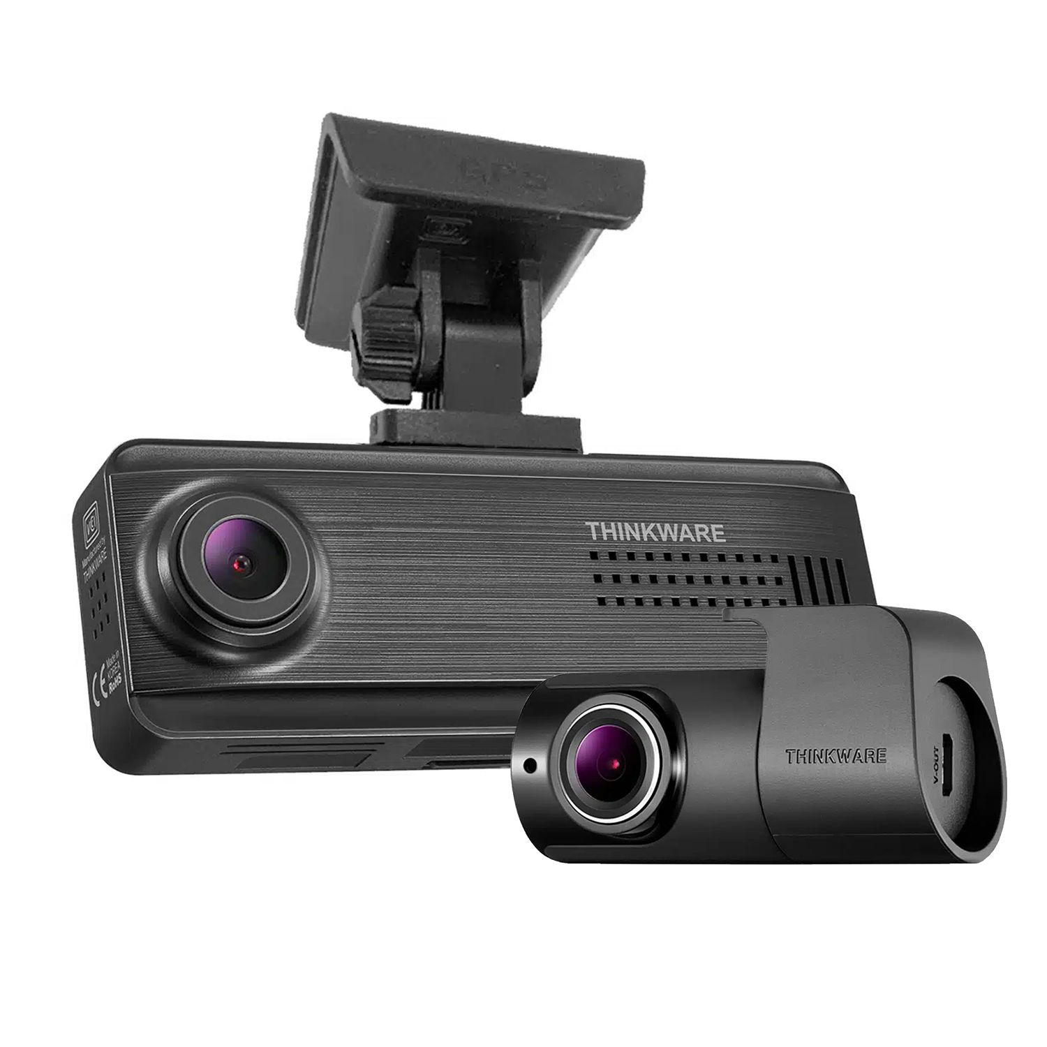 THINKWARE DASH CAM Q200 2CH GPS – videoreģistrators ar divām kamerām, Wi-Fi un GPS