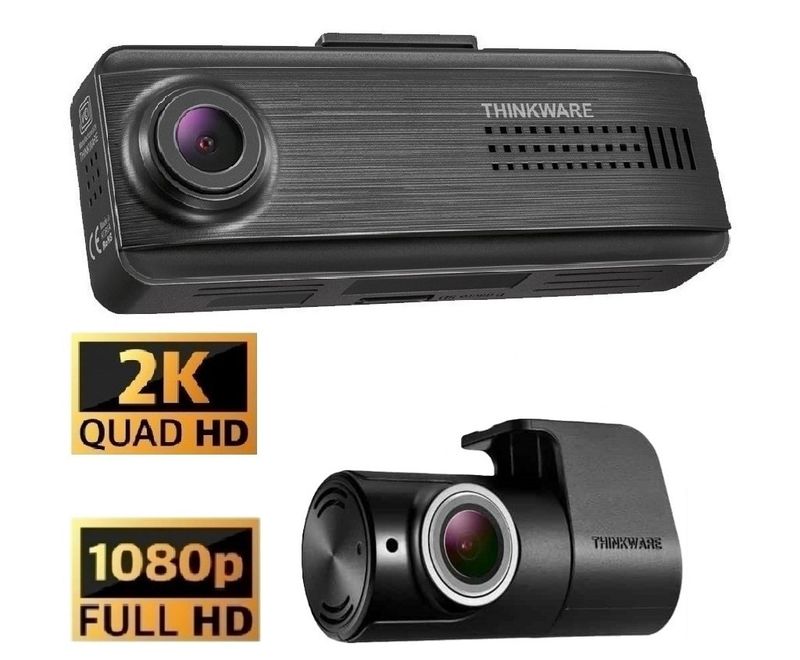 THINKWARE DASH CAM Q200 2CH GPS – videoreģistrators ar divām kamerām, Wi-Fi un GPS