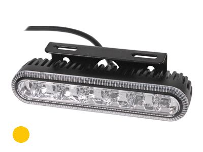 ST 1603-300609 LED Horizontālā Signāluguns (Amber) – 12–24V, ECE R65/R10