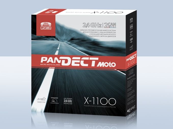 GSM/GPS мото сигнализация PANDECT X-1100 MOTO