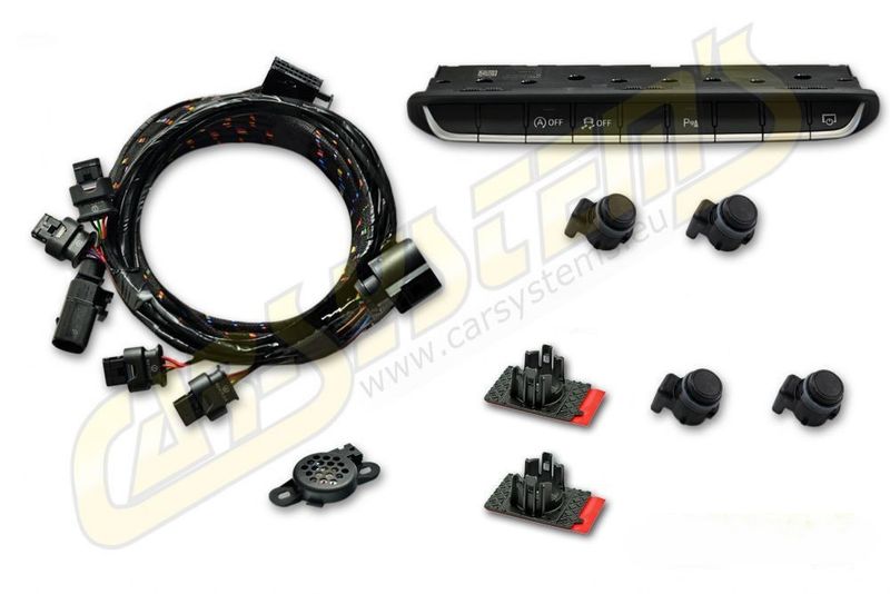 AUDI APS+ Front priekšējo parkošanās sensoru komplekts AUDI APS+ Front priekšējo parkošanās sensoru komplekts