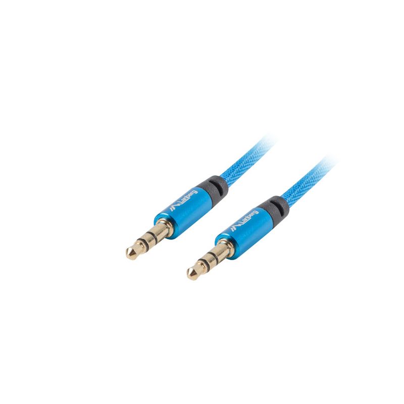 MINIJACK 3.5MM M/M 3 PIN kabelis 2m MINIJACK 3.5MM M/M 3 PIN kabelis 2m