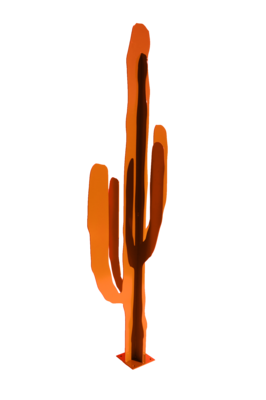 CACTUS EUPHORBIA Orange