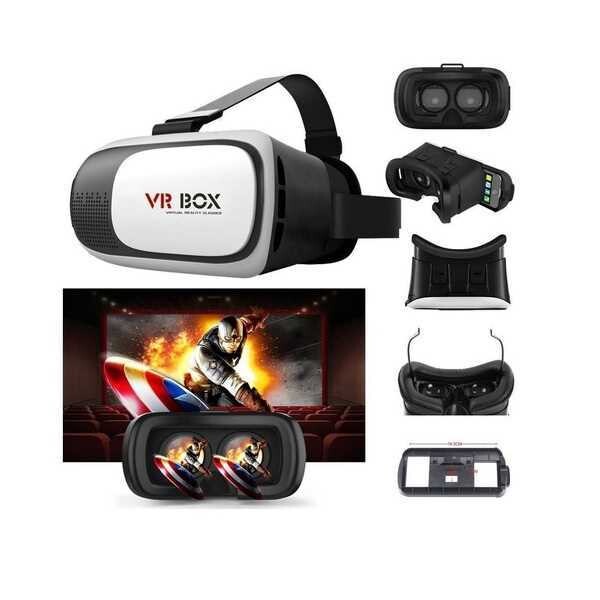Gafas Realidad Virtual 3D VR Box + Control Bluetooth