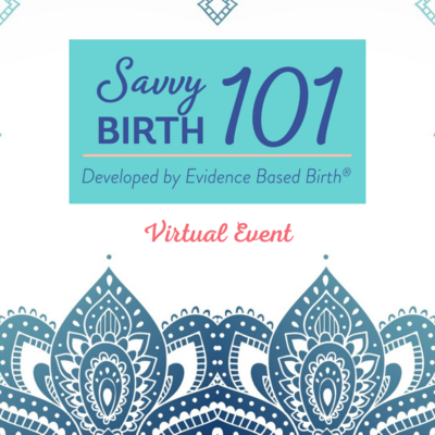 Savvy Birth 101 Virtual Class