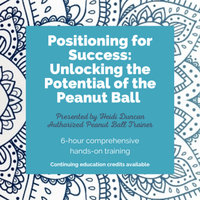 Positioning for Success: Unlocking the Potential of the Peanut Ball - 2025 Positioning for Success: Unlocking the Potential of the Peanut Ball - 2025