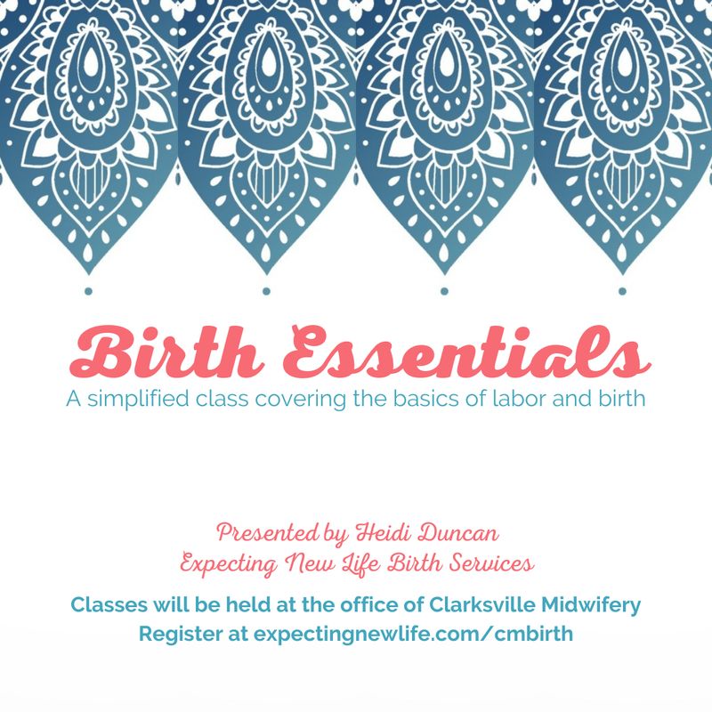 Birth Essentials: Private Class