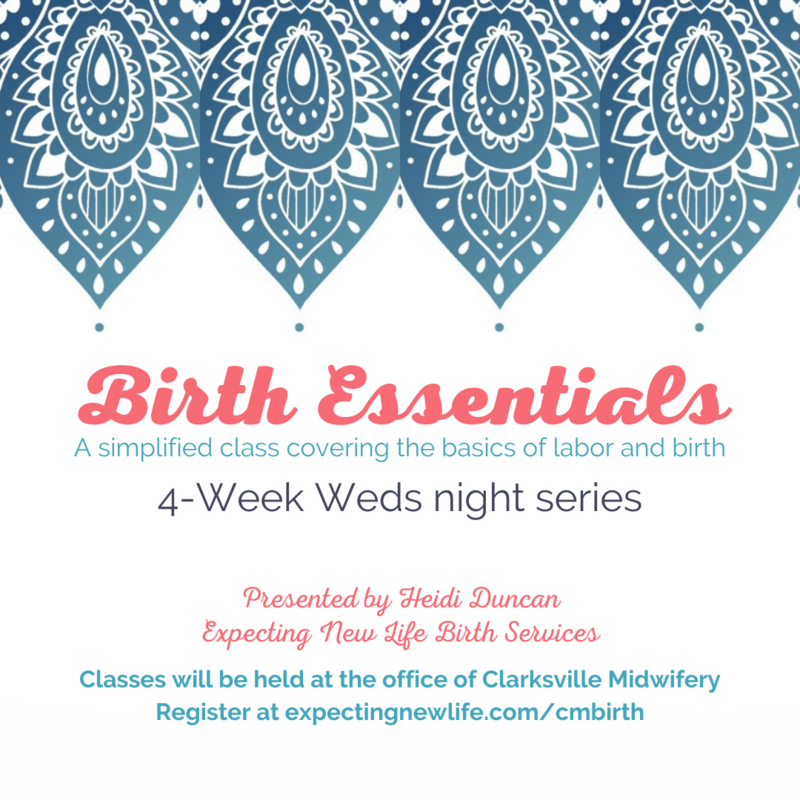 Birth Essentials: Group Class
