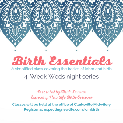 Birth Essentials: Group Class