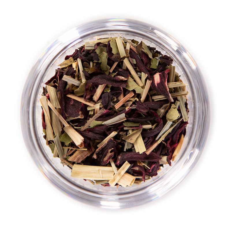 Lemon Hibiscus Organic Herbal Tea - Tin (2oz)