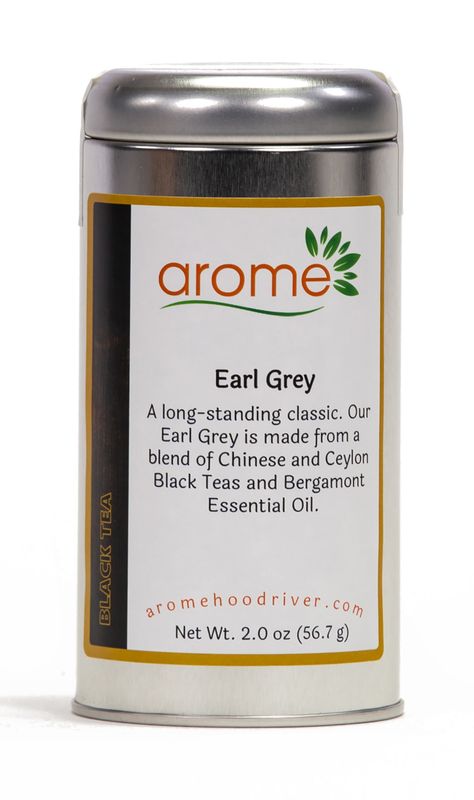 Earl Grey Black Tea - Tin (2 oz)